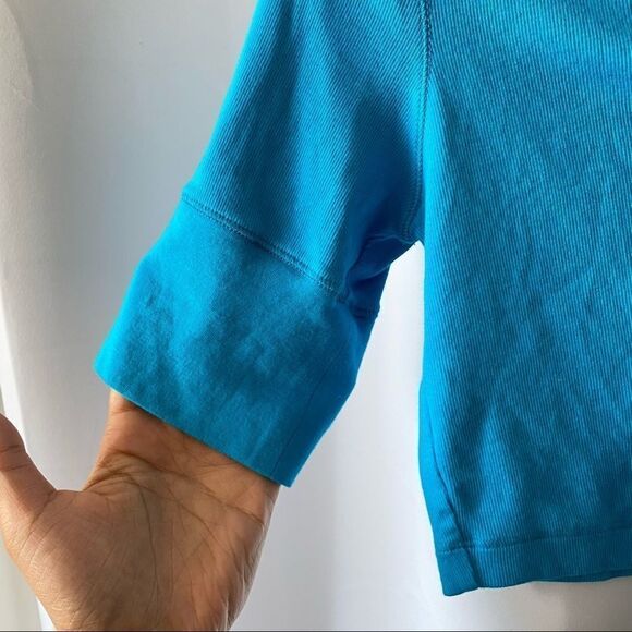 MARC CAIN SPORTS Cropped Button Front Top - Picture 8 of 11